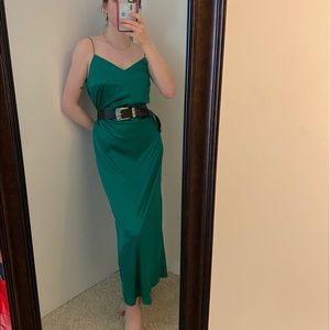 SALE! KATIMO stretch silk slip dress